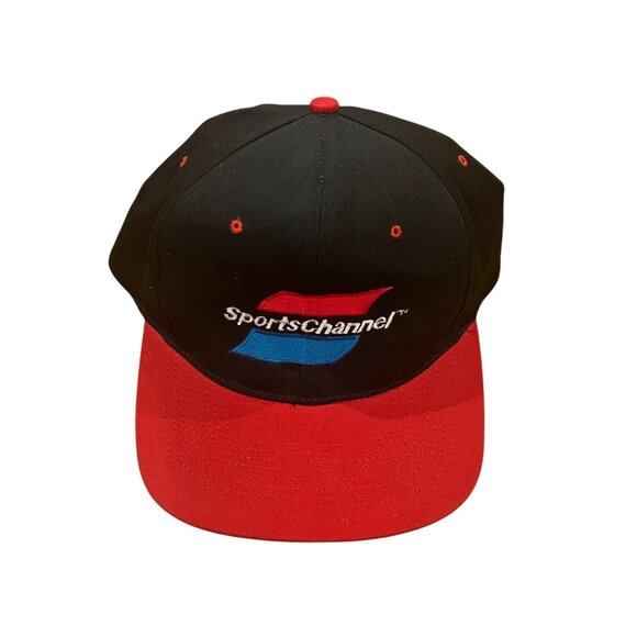 Vintage 1990’s SportsChannel New England KC Black SnapBack Hat - Picture 4 of 6